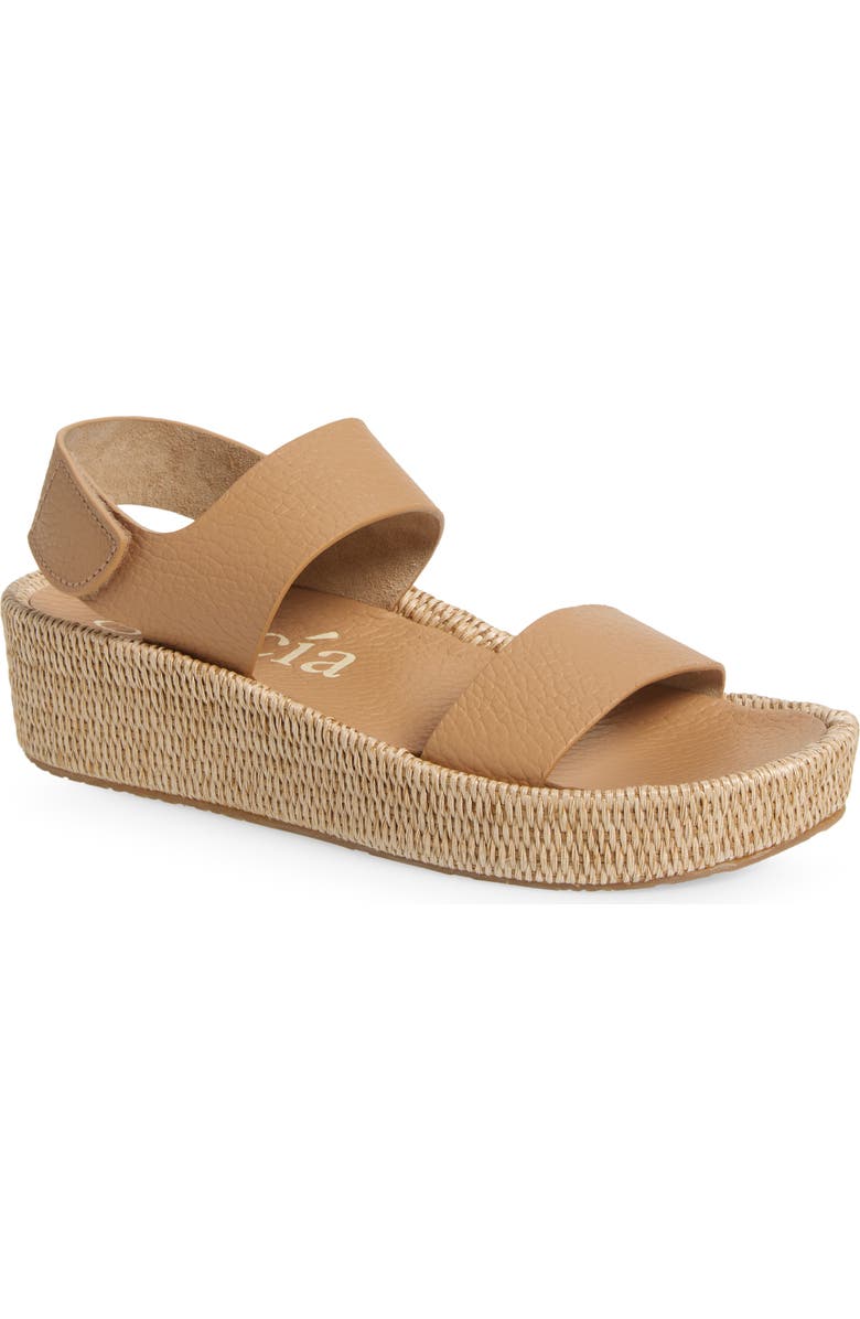 Pedro Garcia Lacey Platform Sandal, Main, color,