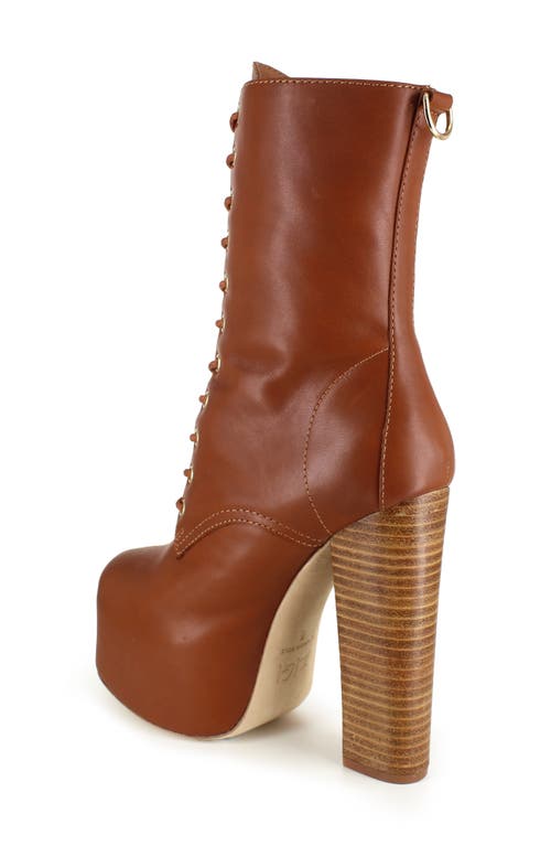 ZIGI ZIGI ADARA LACE-UP PLATFORM BOOT