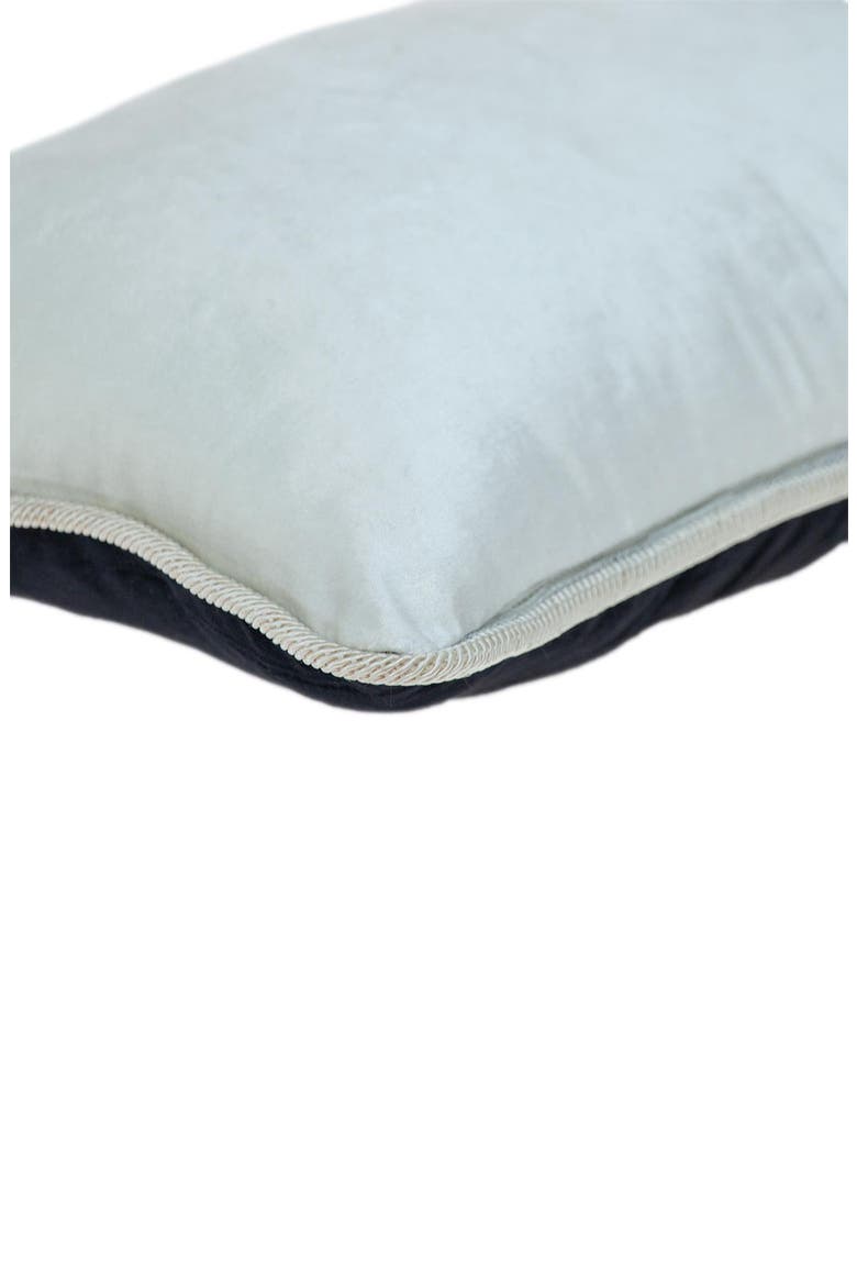 Maia Transitional White Throw Pillow, Alternate, color, WHITE