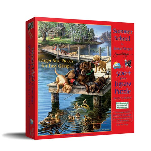 Summer School 500 piece Jigsaw Puzzle for Adults Large Pieces