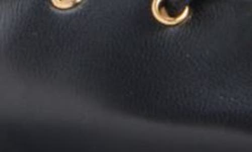 Chloé Ghillies Leather Ballet Flats In Black