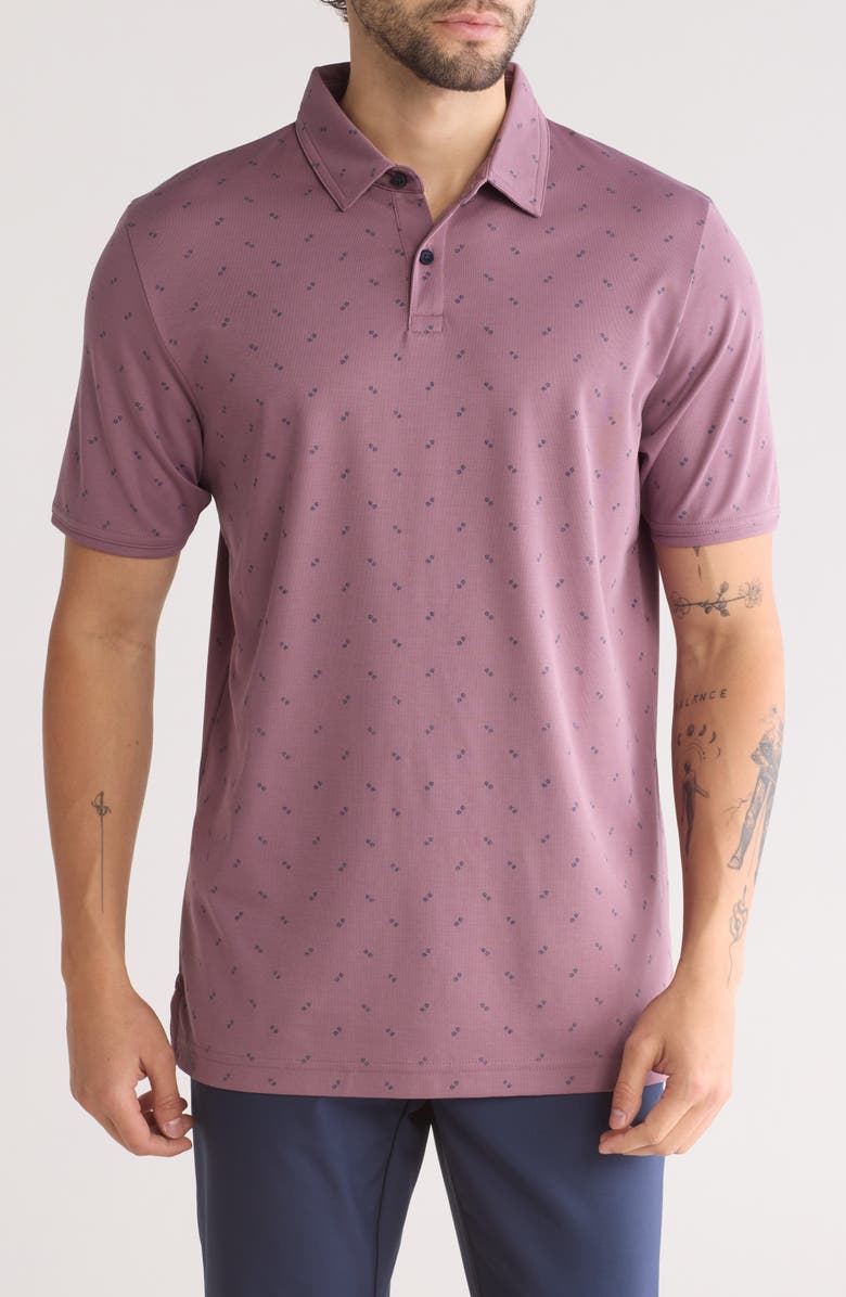 TravisMathew Tourism No Logo Short Sleeve Polo, Main, color, 