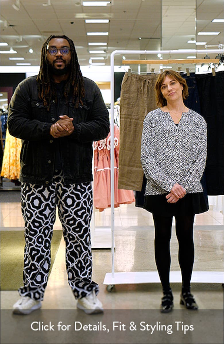 Spotted Around Long Sleeve Top, sales video thumbnail