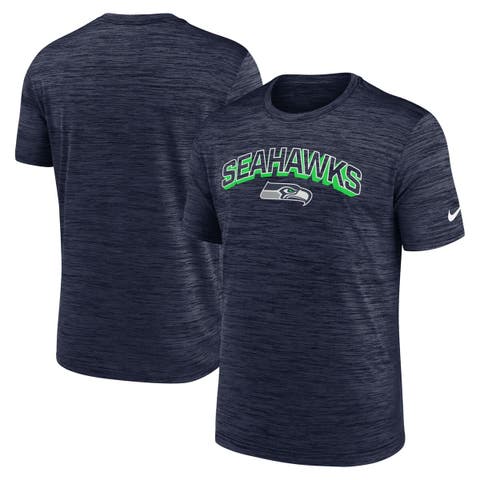 Men's Nike College Navy Seattle Seahawks Velocity Performance T-Shirt