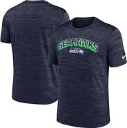 Nike Men's Nike College Navy Seattle Seahawks Velocity Performance T-Shirt