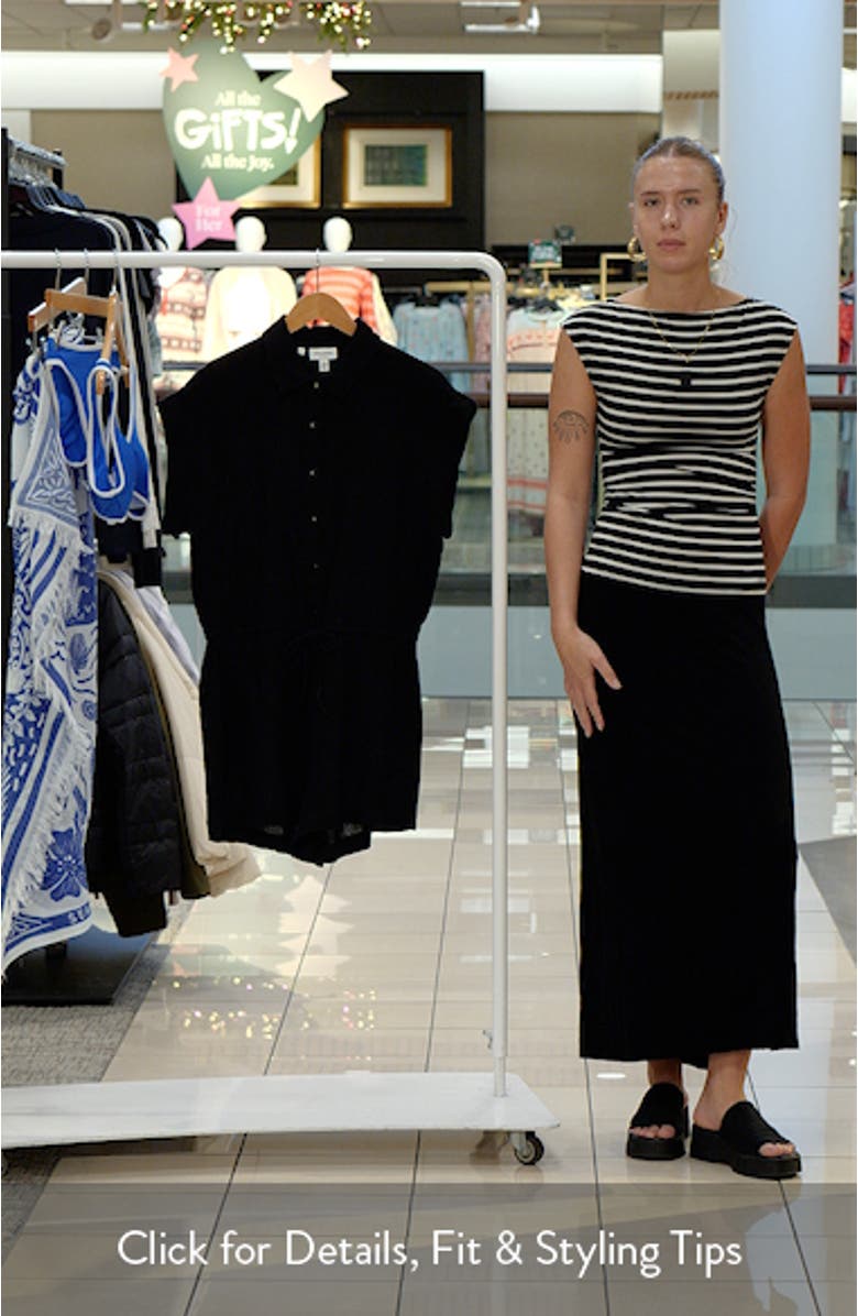 Sunset Cover-Up Romper, sales video thumbnail