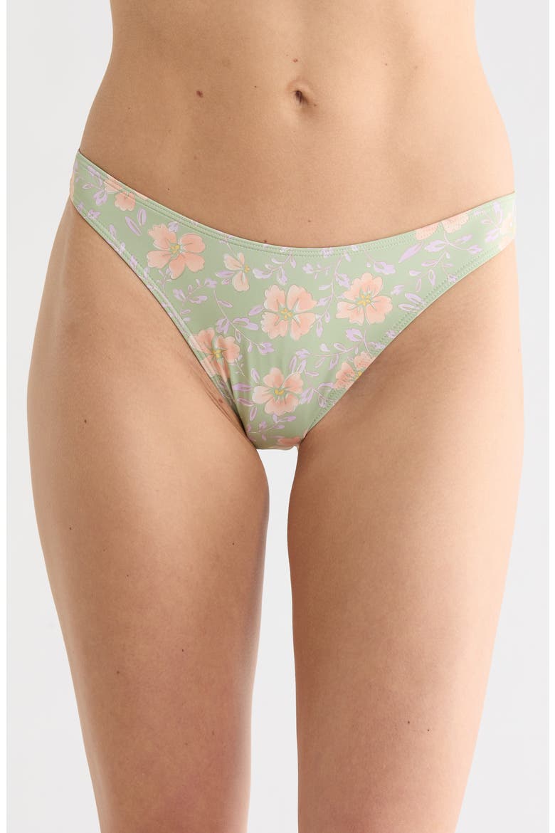 More To Sea Skimpy Hike Bikini Bottoms, Main, color, PISTACHIO