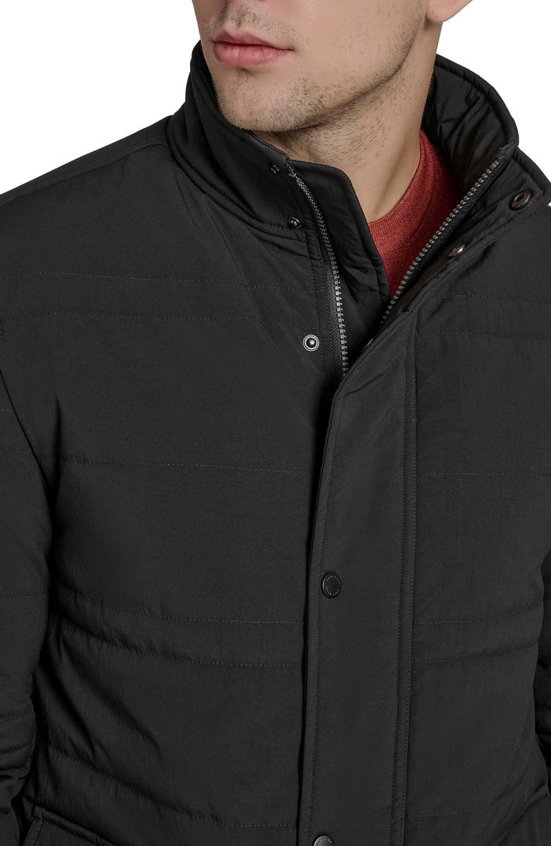 Cole Haan Signature Stretch Crinkle Quilted Jacket, Alternate, color,