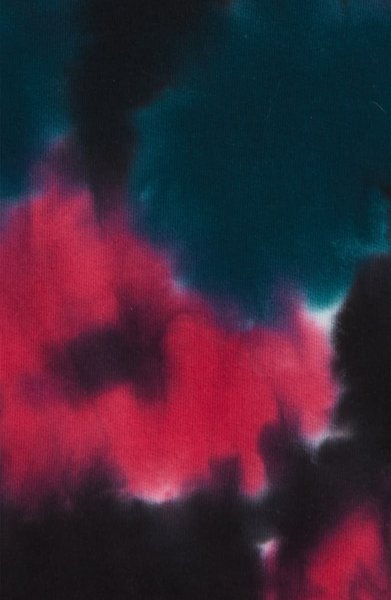 Love, Fire Tie Dye Hooded Sweatshirt, Alternate, color, 