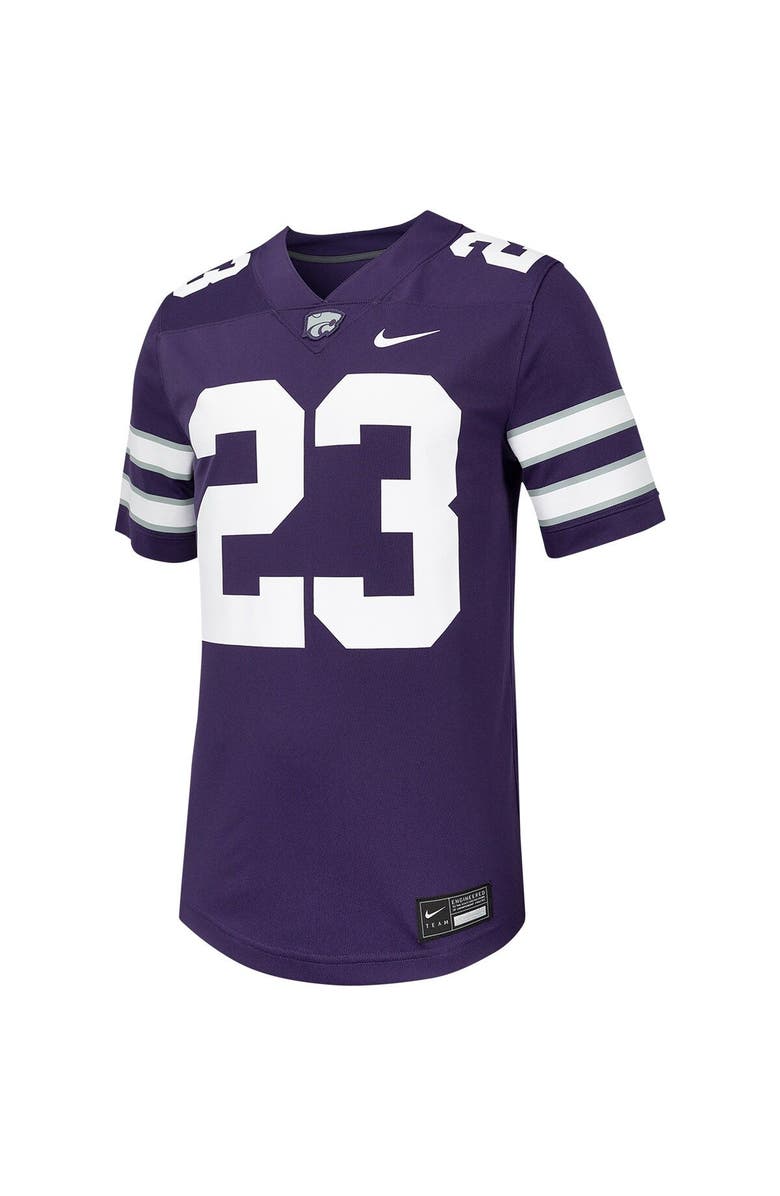 Nike Men's Nike #23 Purple Kansas State Wildcats Untouchable Football Replica Jersey, Alternate, color,