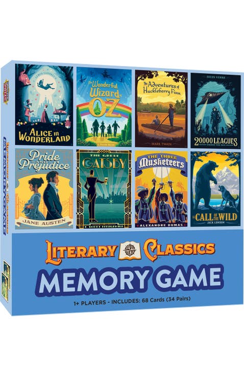 Literary Classics Memory Game