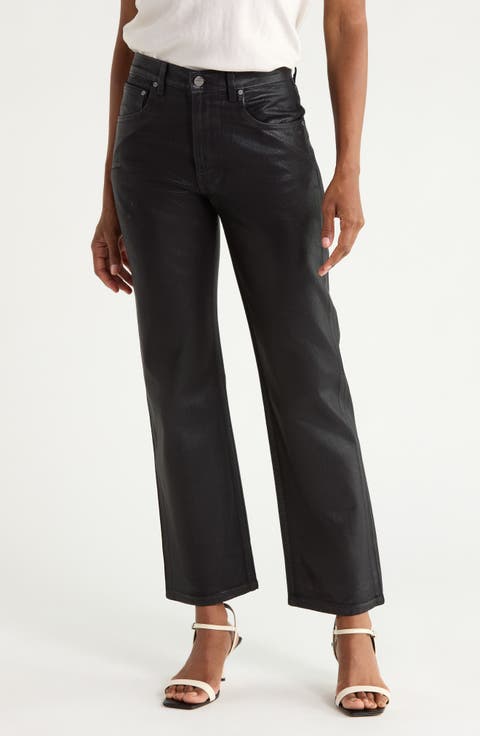 Kent St High Waist Straight Leg Pants