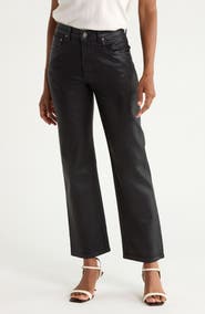 TWP Kent St High Waist Straight Leg Pants