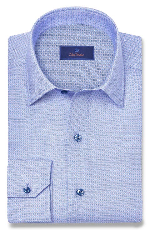 Micro Print Sport Shirt