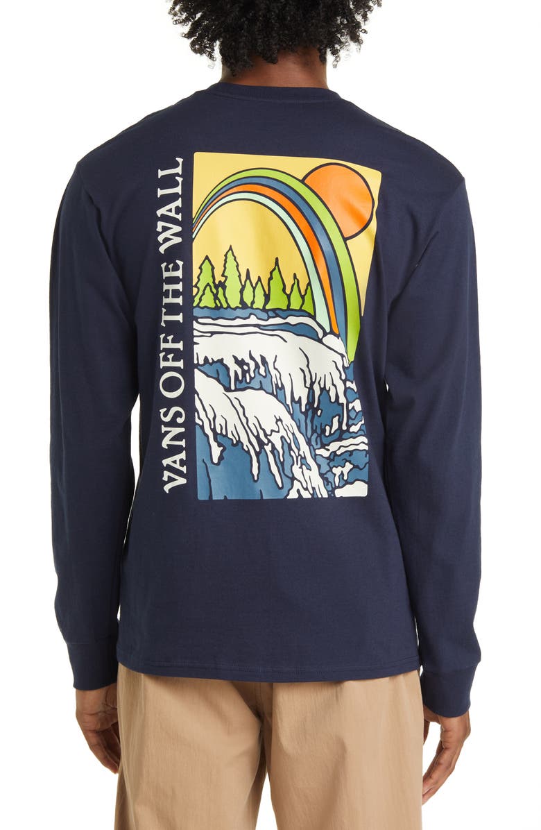 Vans Positive Vibes Scenic Long Sleeve Graphic T-Shirt, Alternate, color, 