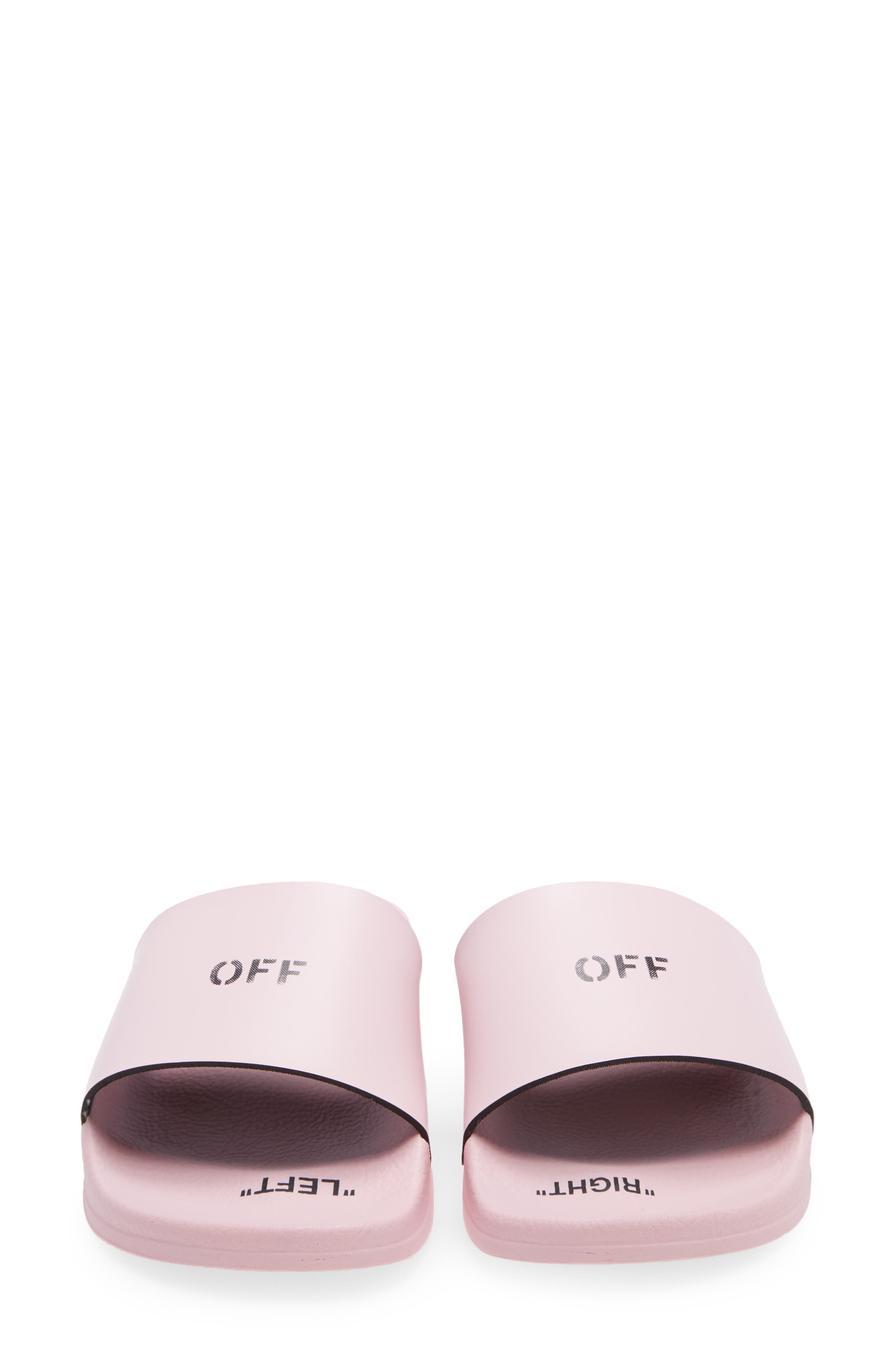 Logo Slide Sandal, Alternate, color, PINK