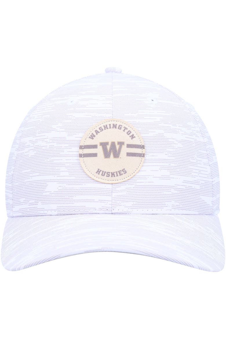 Men's Ahead White Washington Huskies Streaker Adjustable Hat, Alternate, color, White