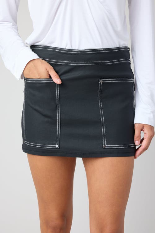Shop Tt Studios Danielle Low-rise Mini Skirt
