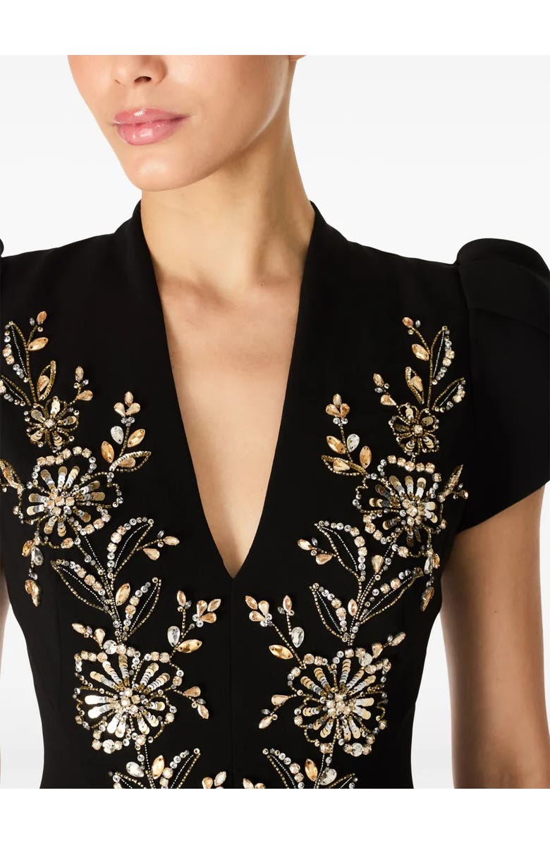 Jenny Packham Freya Dress, Alternate, color, Liquorice