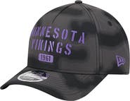 New Era Men's New Era Gray Minnesota Vikings Halftone Camo 9FORTY Hat