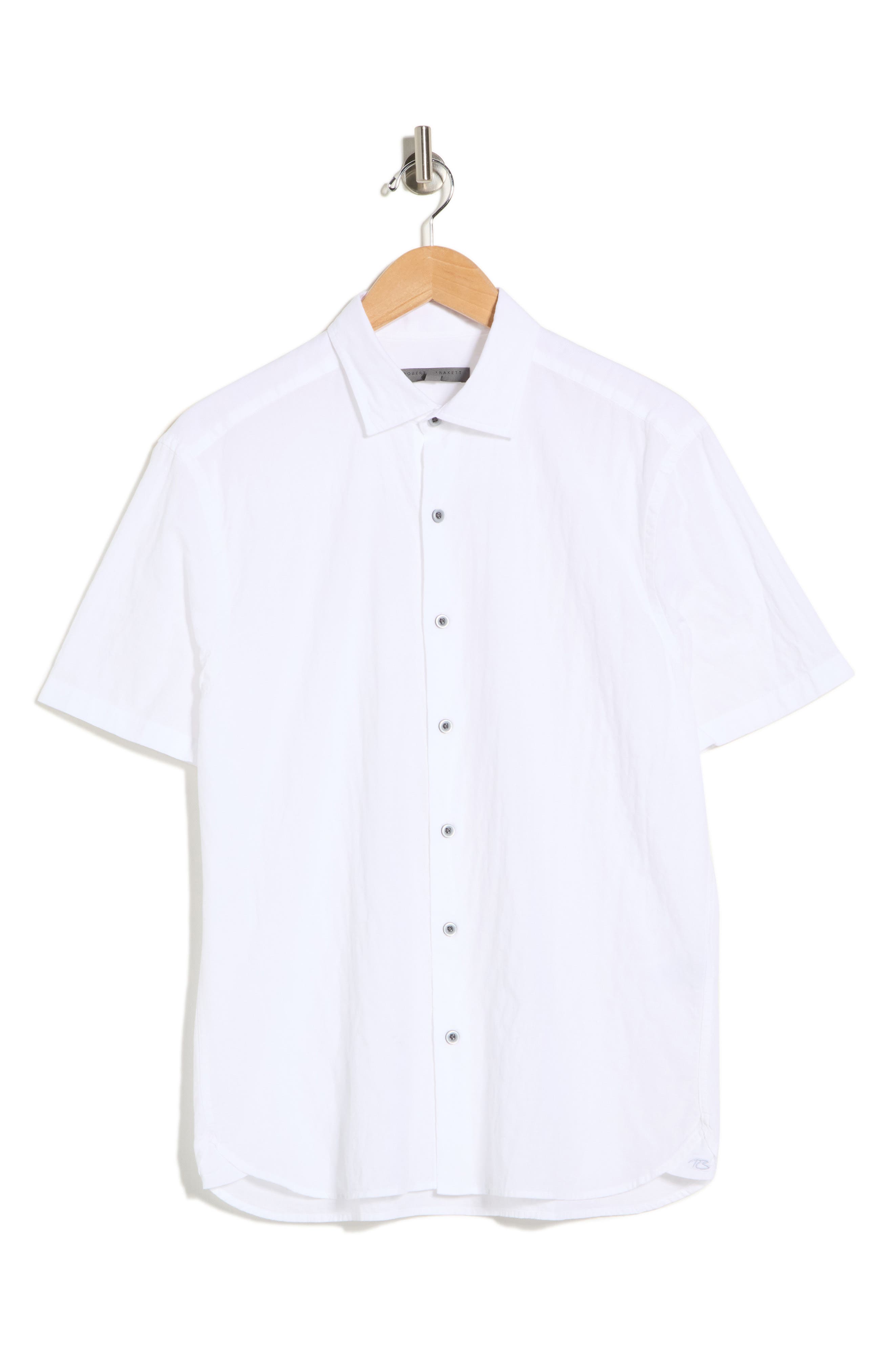 Robert Barakett Carberry Short Sleeve Button-Up Shirt