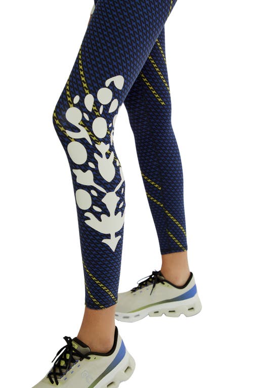 Free People Logo Never Better Leggings In Black Combo