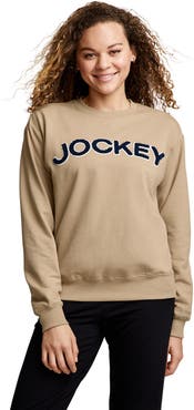 Jockey Womens Unwind Lounge Crew Sweatshirt