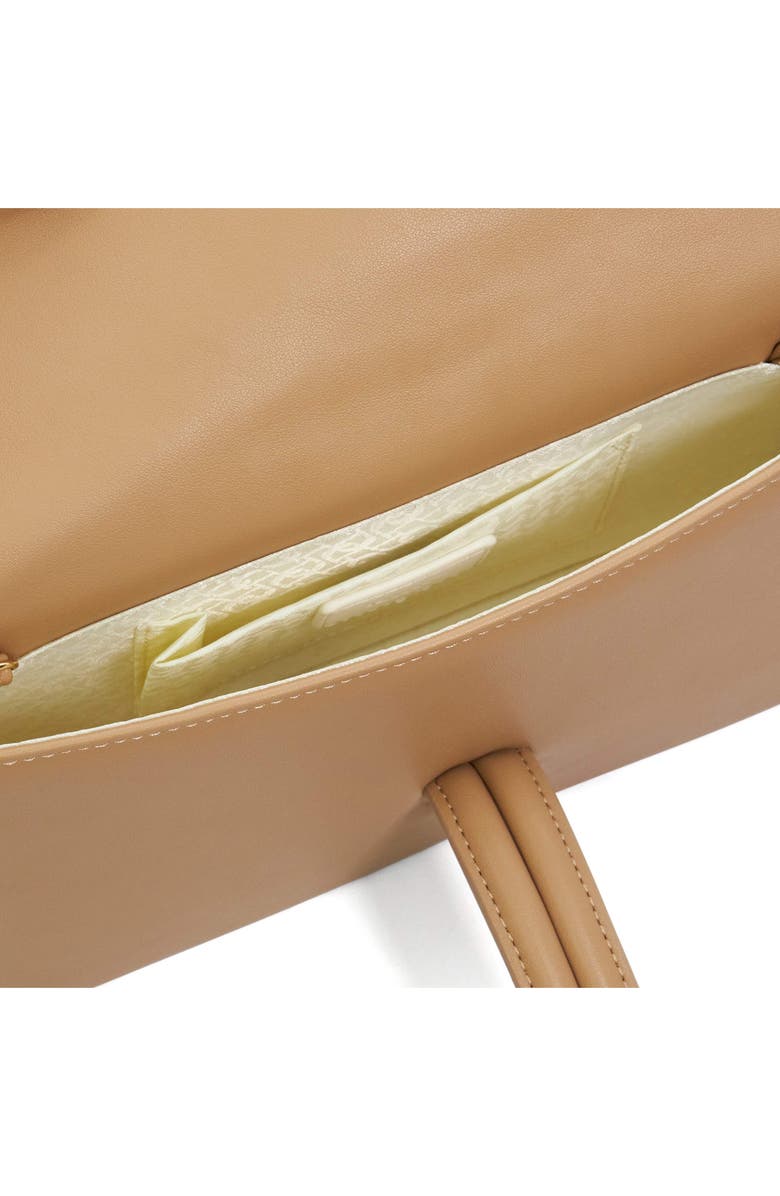 Dune London Brynie Faux Leather Wristlet, Alternate, color,