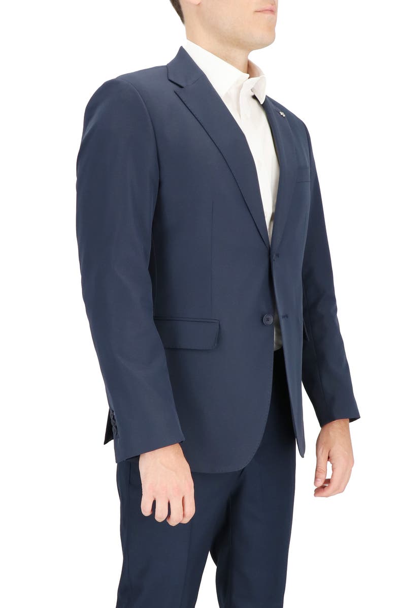 Scotch & Soda Traveler Tech Stretch Sport Coat, Alternate, color, Navy