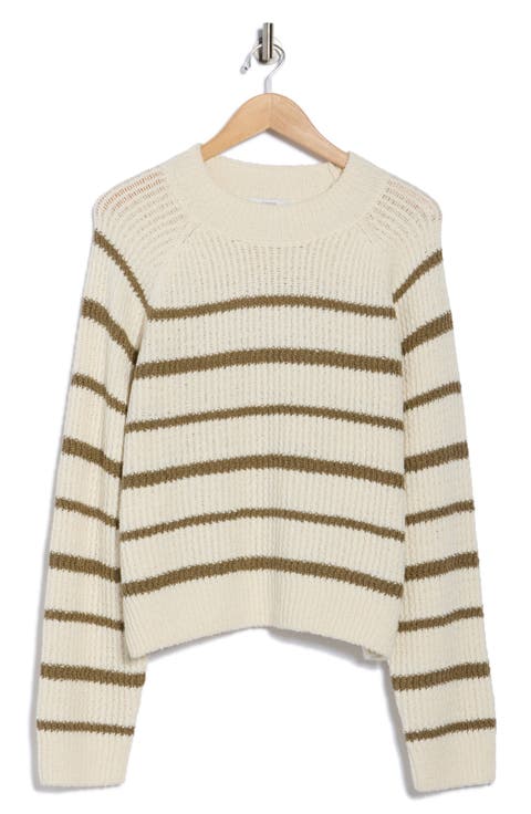 Stripe Drop Shoulder Sweater