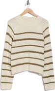 Vince Stripe Drop Shoulder Sweater
