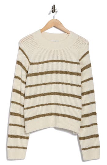 Vince Stripe Drop Shoulder Sweater