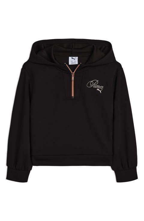 Kids
 Bow Society Half Zip Hoodie (Big Kid)