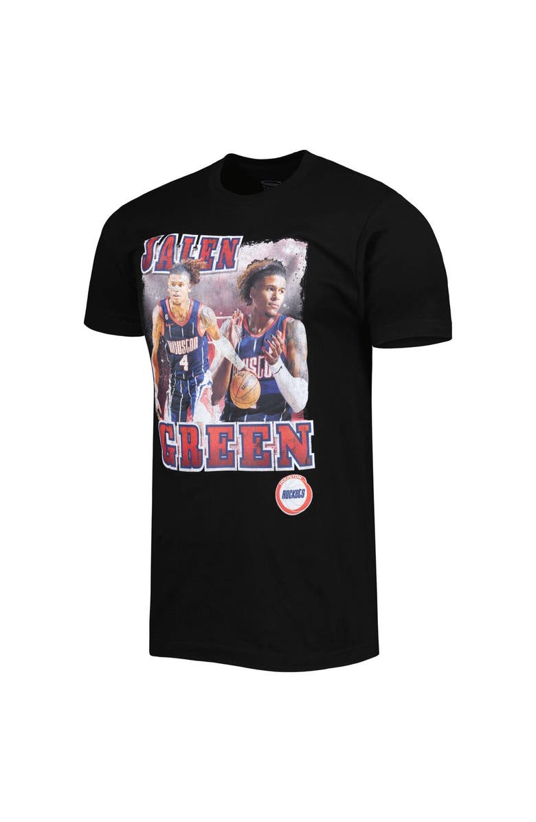 Stadium Essentials Unisex Stadium Essentials Jalen Green Black Houston Rockets City Edition Double Double Player T-Shirt, Alternate, color,