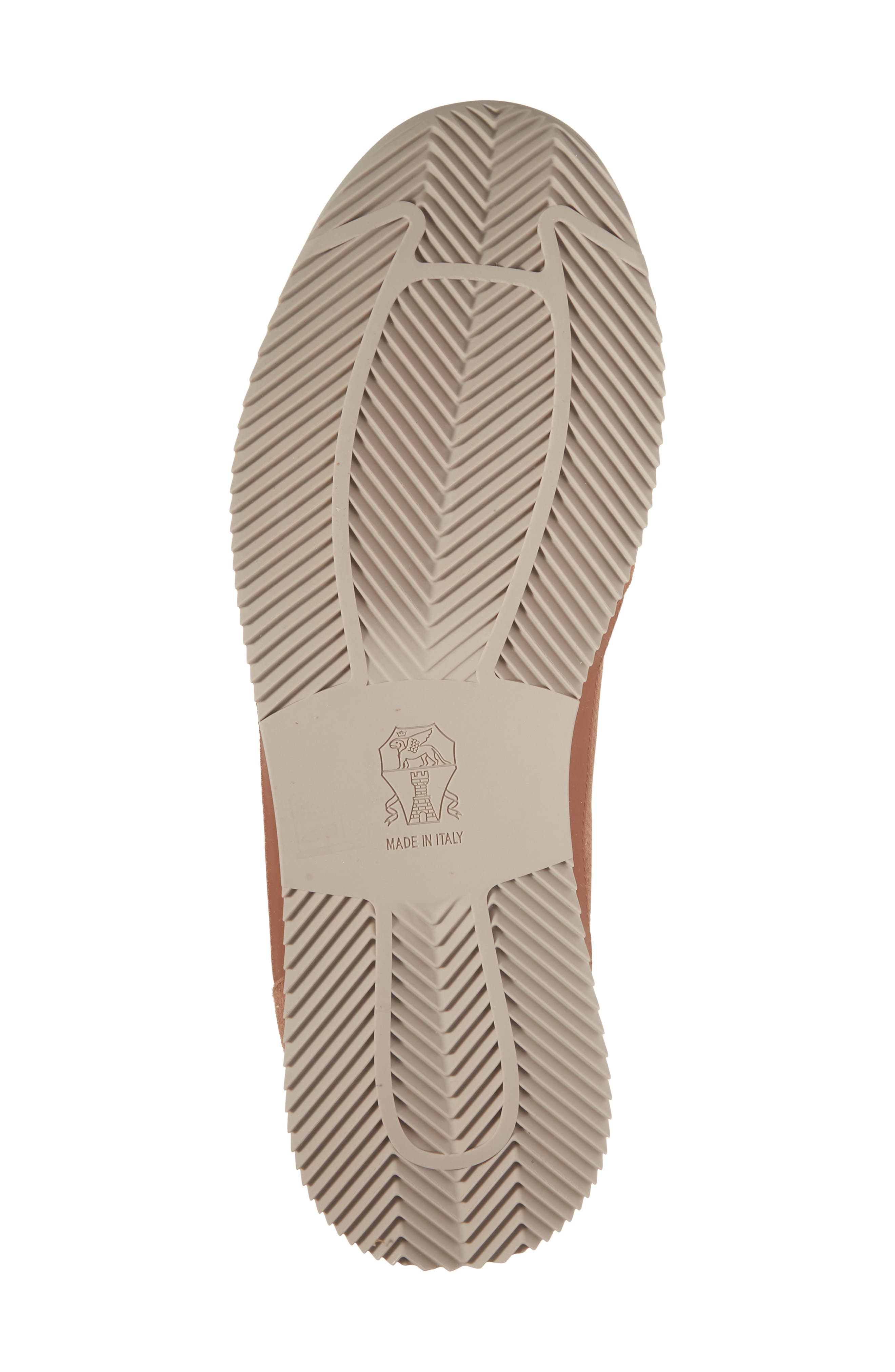 Brunello Cucinelli Minimal Knit Effect Sneaker, Alternate, color, Cme44 Burnt Orange