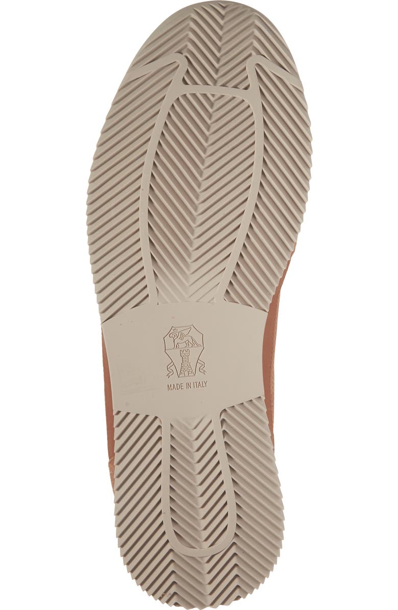 Brunello Cucinelli Minimal Knit Effect Sneaker, Alternate, color, Cme44 Burnt Orange