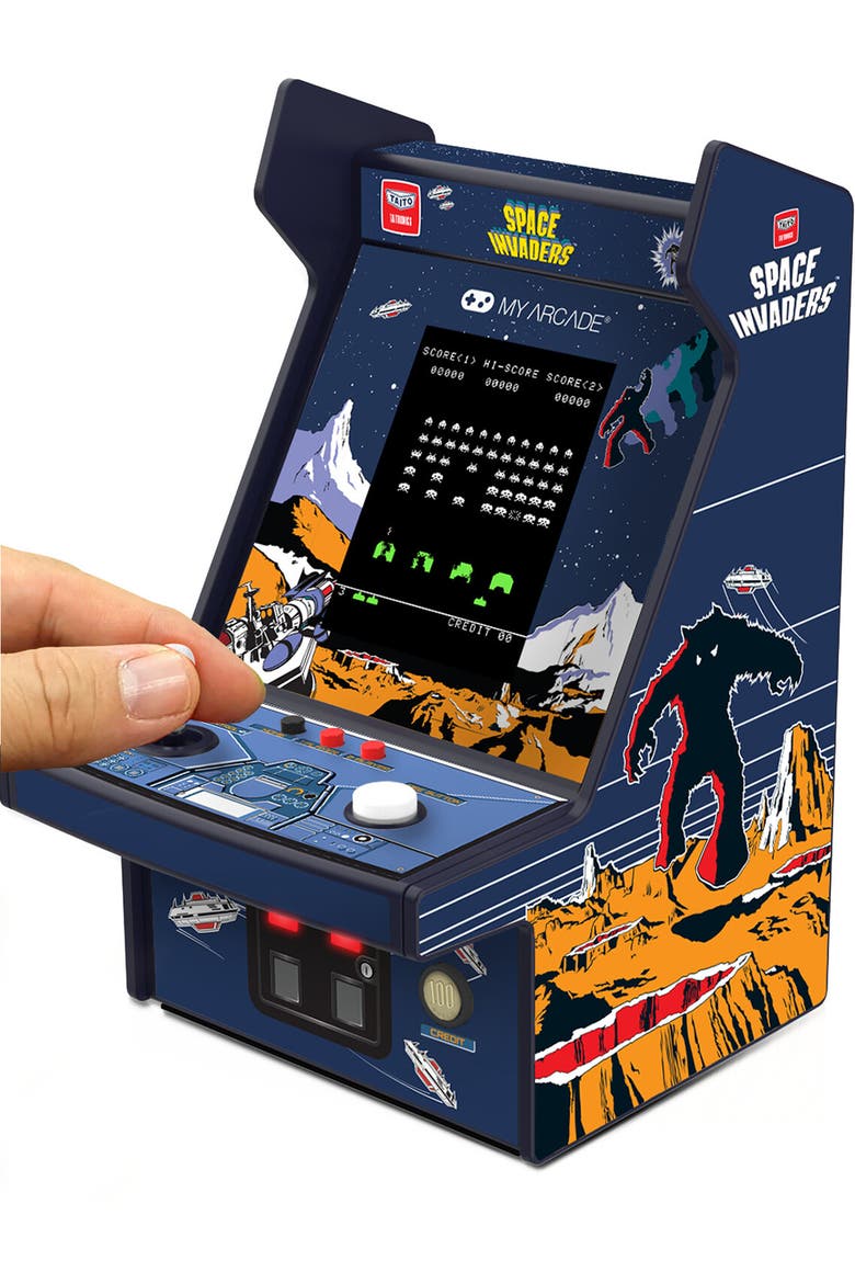 Dgunl7004 Space Invaders Micro Player, Alternate, color, Multicolor