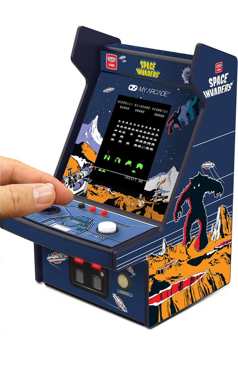 My Arcade Dgunl7004 Space Invaders Micro Player, Alternate, color, Multicolor