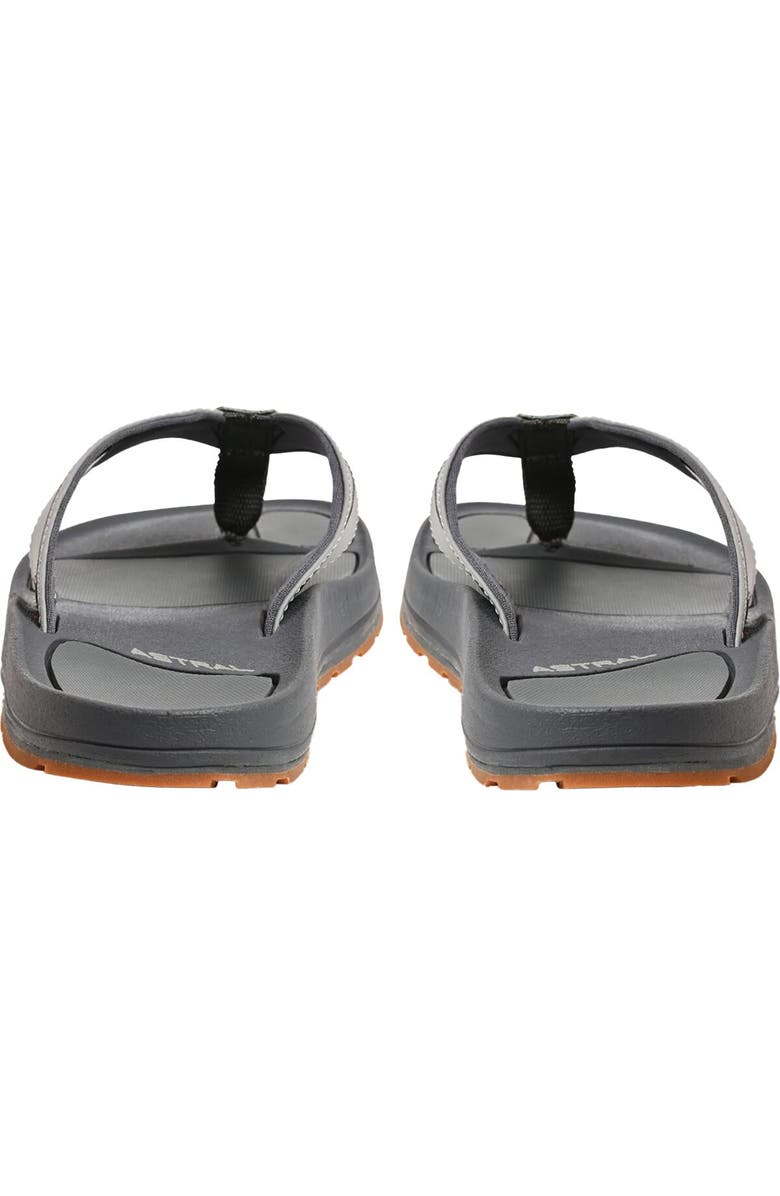 ASTRAL Filipe Flip Flop - Men's, Alternate, color, Seagull Gray