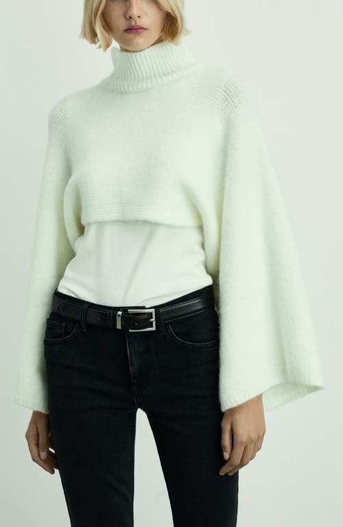 Mango High Waist Balloon Jeans In Black Denim
