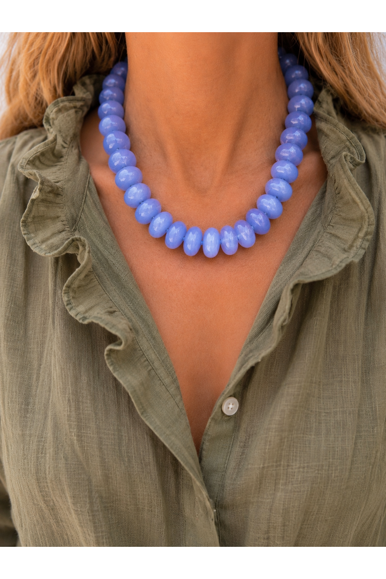 Hudson Glow Necklace, Alternate, color, Blue