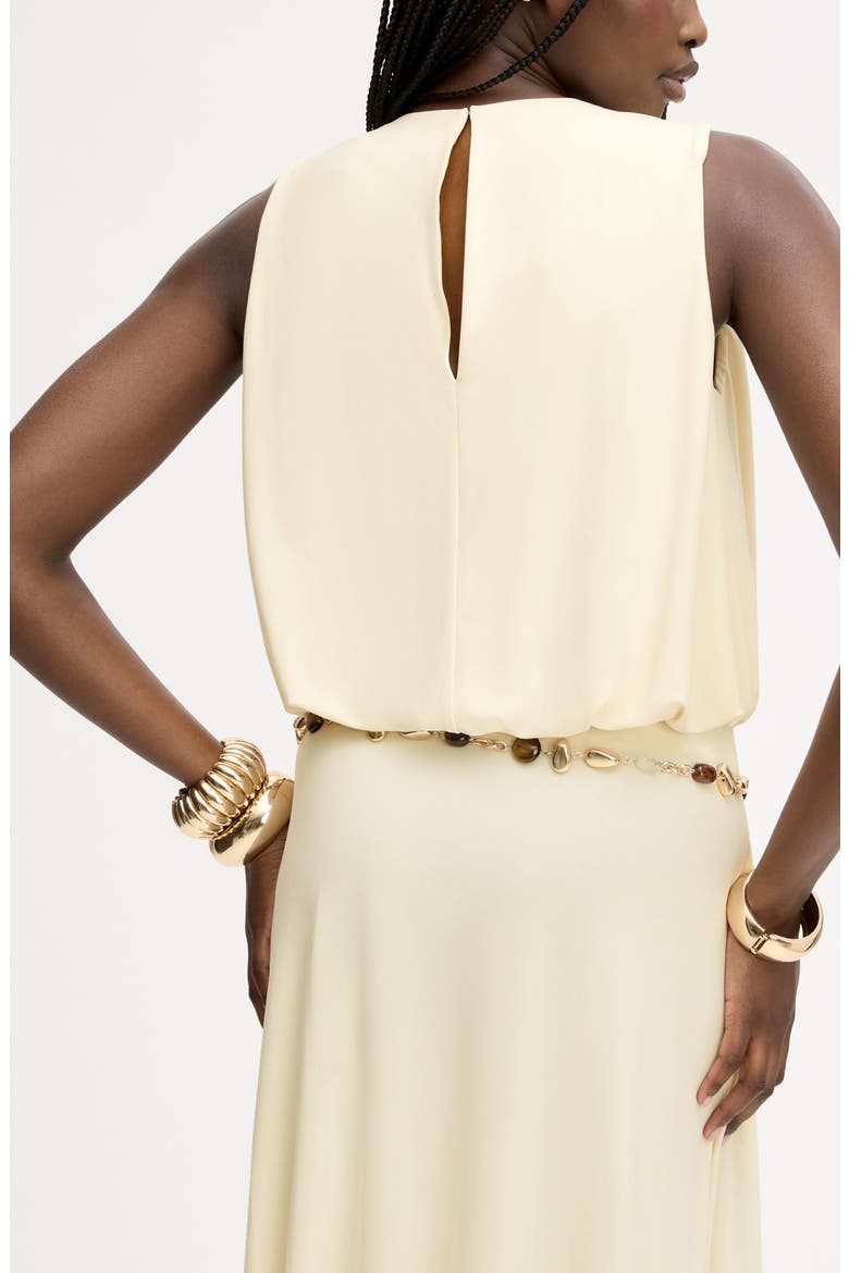 Blouson Crop Top, Alternate, color, ALMOND