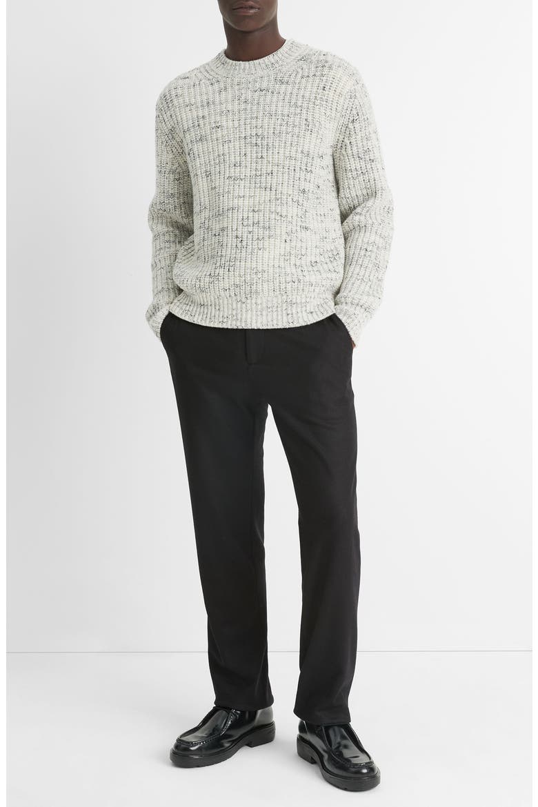 Super Space Dye Wool Sweater, Alternate, color, H WHITE