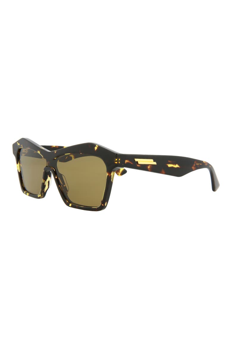 99mm Cat Eye Sunglasses, Alternate, color, HAVANA HAVANA BROWN