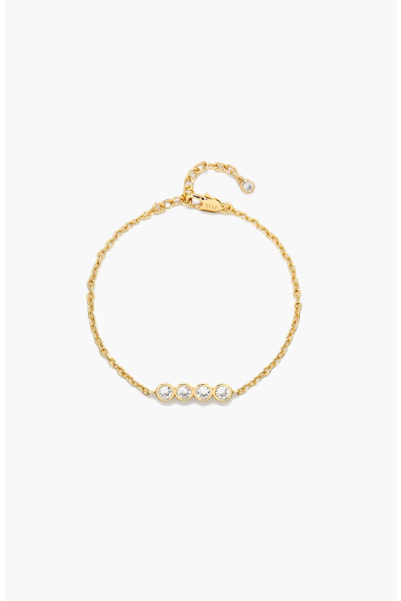 Stan Celestial Crystal Bracelet in Gold, Main, color, Gold