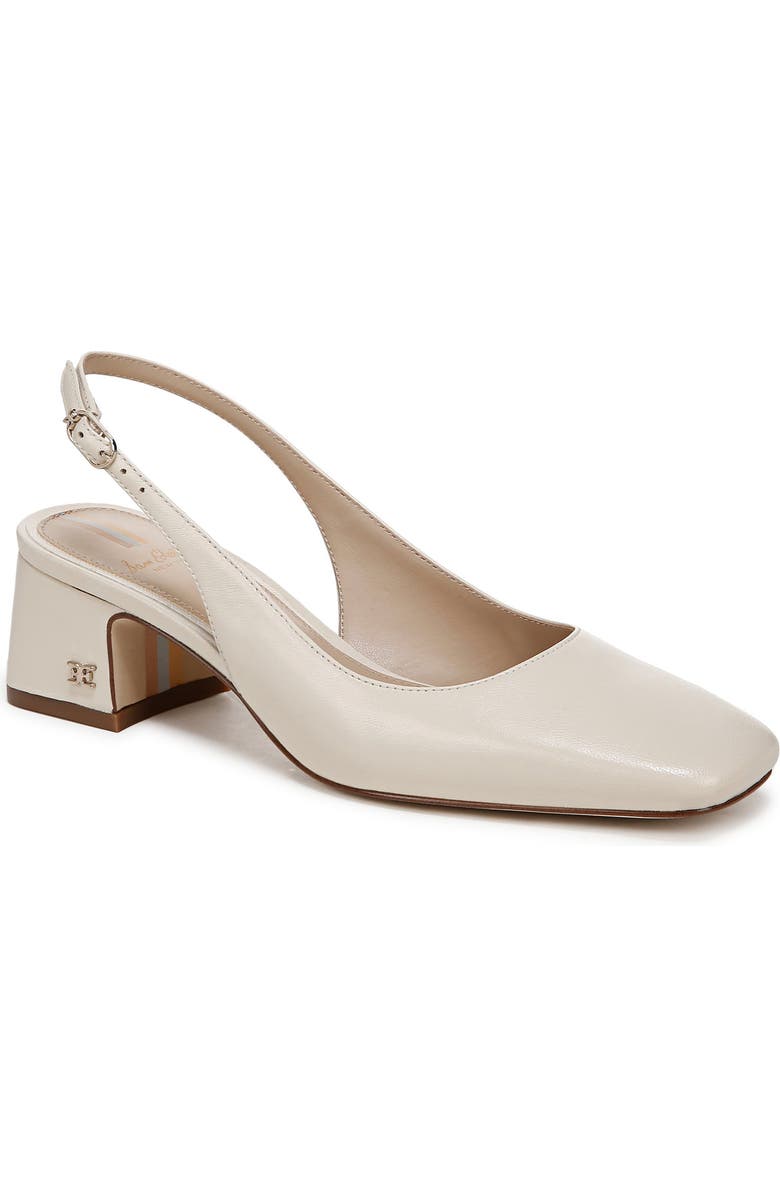 Sam Edelman Terra Slingback Pump, Main, color, Ivory