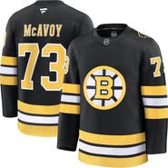 FANATICS Men's Fanatics Charlie McAvoy Black Boston Bruins Home Premium Player Jersey