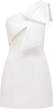 Ever New Holly Bow Shoulder Minidress