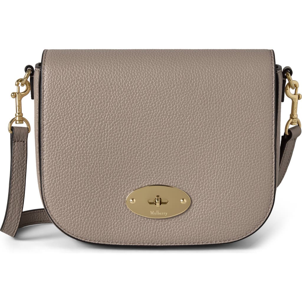 Mulberry Small Darley Leather Crossbody Bag In Neutral
