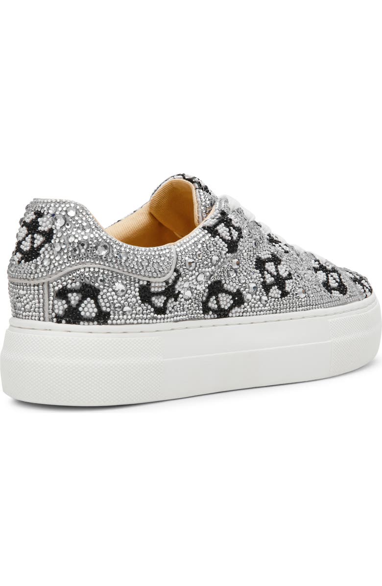 Betsey Johnson Sidny Platform Sneaker, Alternate, color, Soccer Ball